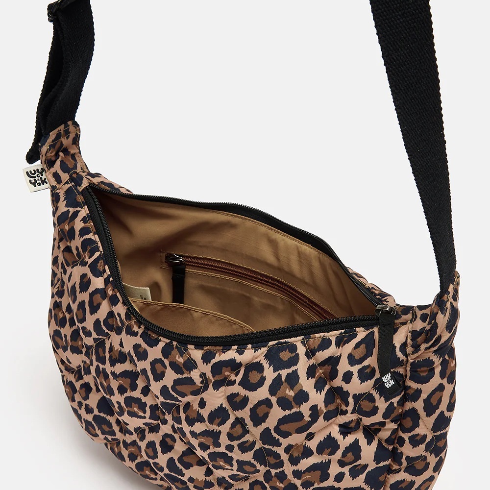 Leopard Print Crossbody Bag